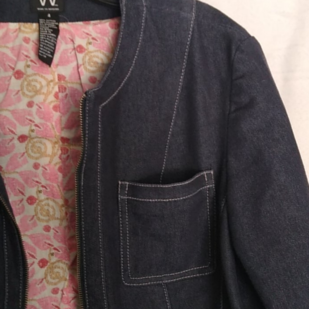 Work to Weekend Denim Jacket - Picture 7 of 11